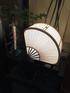 竹細工ランプ