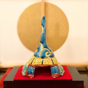 九谷焼『鯰尾兜飾り』