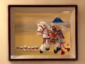 2026年迎春🐎 干支押絵額『午』