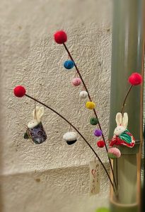 しだれ飾り『ひなあられ』