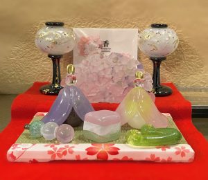 ガラス雛『和菓子』／『花雪洞』